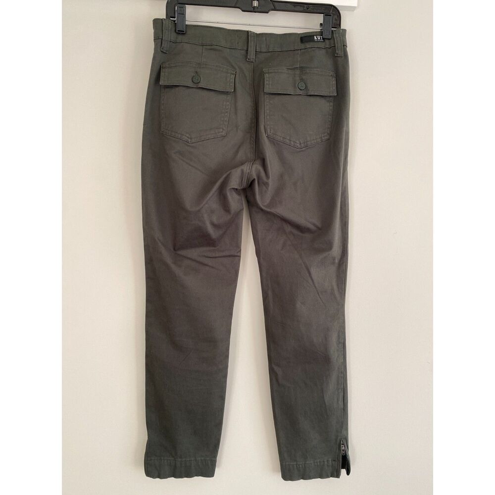 Kut from the Kloth Olive Ankle Pants - Picture 2 of 9